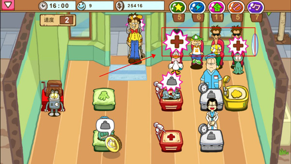 加菲猫宠物医院游戏