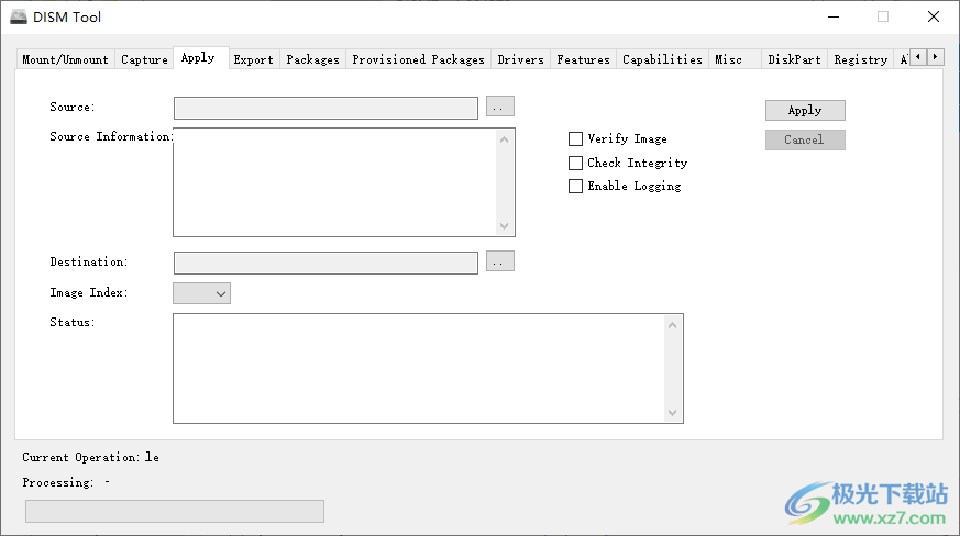 DISM Tool(DISM工具GUI客户端)
