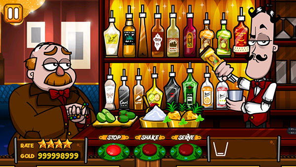 调酒师模拟器游戏