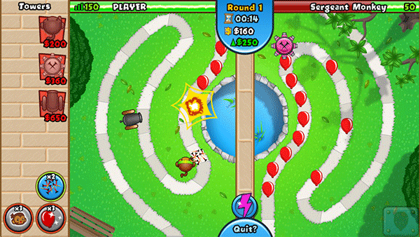 猴子塔防最新版本(BTD Battles)