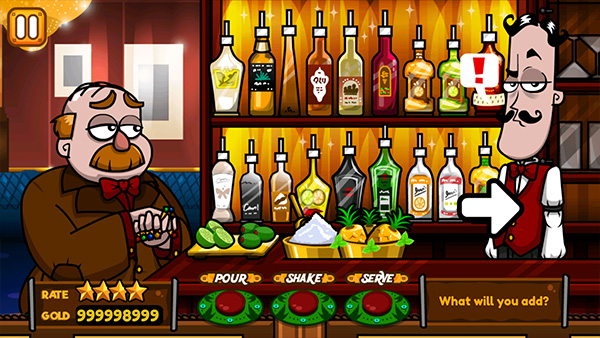 调酒师模拟器游戏