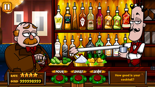 调酒师模拟器游戏
