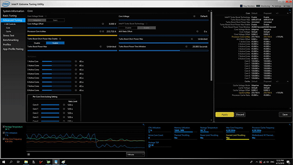 英特尔超频工具(intel extreme tuning utility)