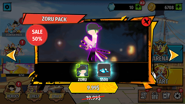 火柴人海贼大战最新版app