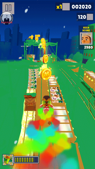 地铁跑酷迷你世界版本