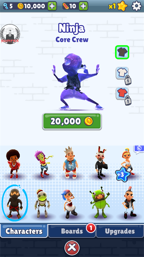 地铁跑酷郭继凯之城