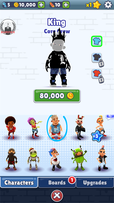 地铁跑酷郭继凯之城