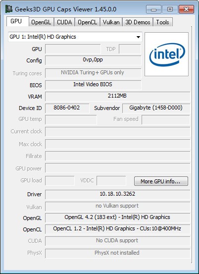 GPU Caps Viewer电脑版