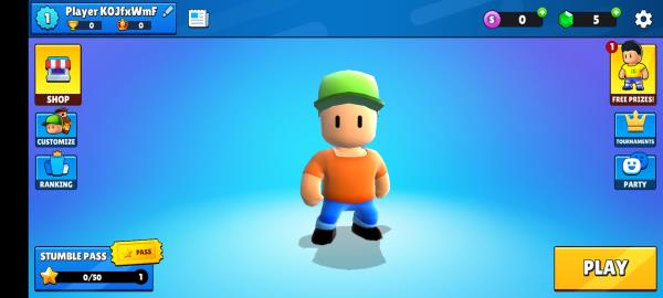 迷迷多人大乱斗2024最新版(Stumble Guys)