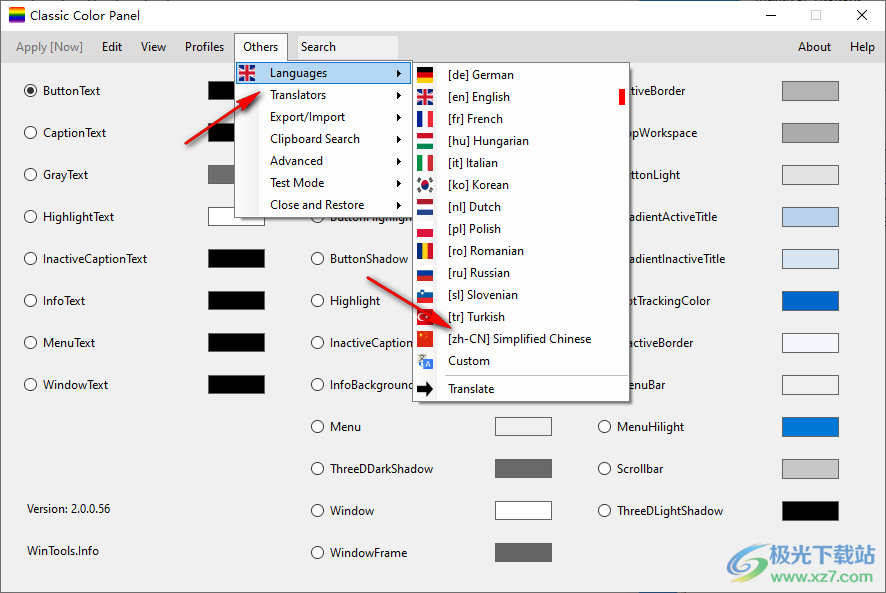 Classic Color Panel(经典色彩面板)