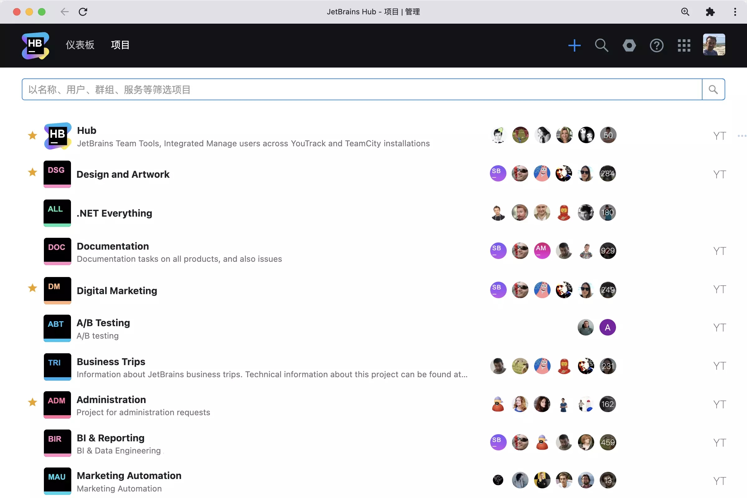 JetBrains Hub(开发连接管理工具)