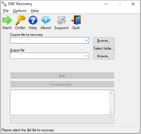 DBF Recovery(DBF文件修复软件)