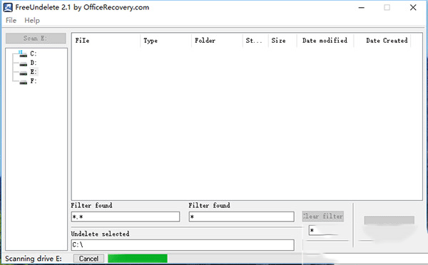 FreeUndelete(免费数据恢复软件)