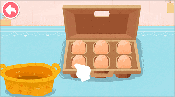 宝宝动物拼贴游戏