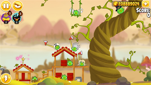 愤怒的小鸟季节版无限金币版