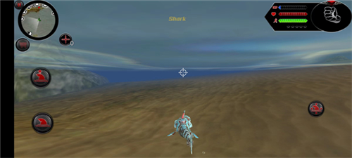 变形鲨鱼机器人游戏