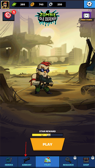 僵尸空闲防御最新版(Zombie Idle Defense)