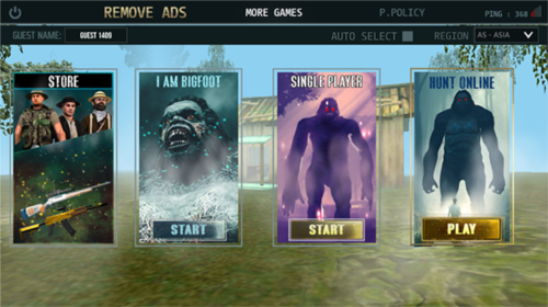 大脚怪狩猎多人联机中文版