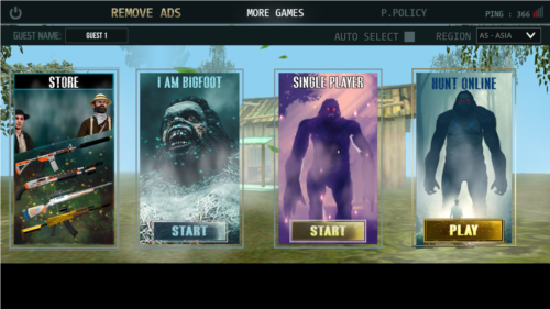 大脚怪狩猎多人联机中文版