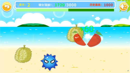 宝宝切水果游戏简单玩法
2