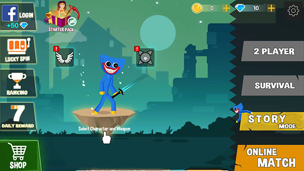 波比vs火柴人最新版