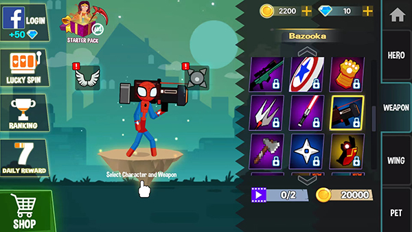 波比vs火柴人最新版