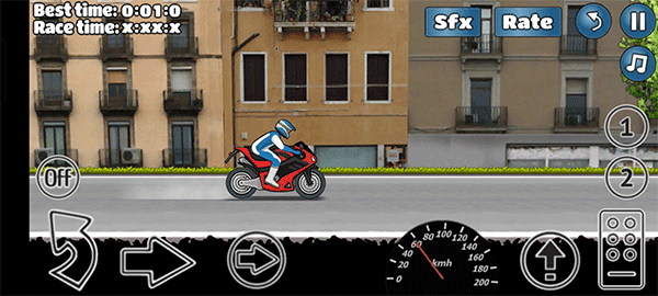 鬼火摩托车游戏