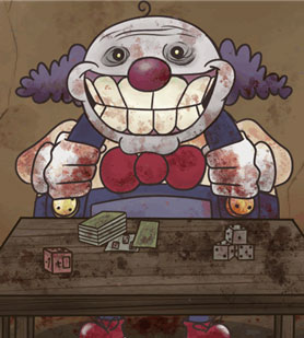 小丑卡牌不太可能手机游戏