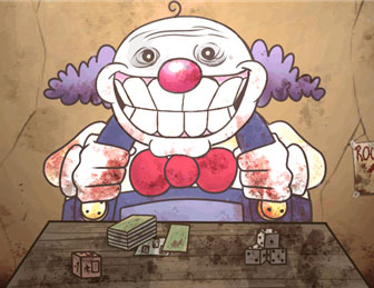 小丑卡牌不太可能手机游戏