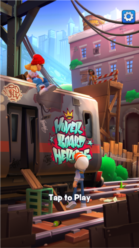 地铁跑酷滑板英雄流畅版本