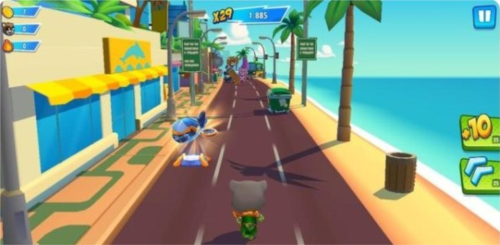 汤姆猫英雄跑酷无限金币钻石版