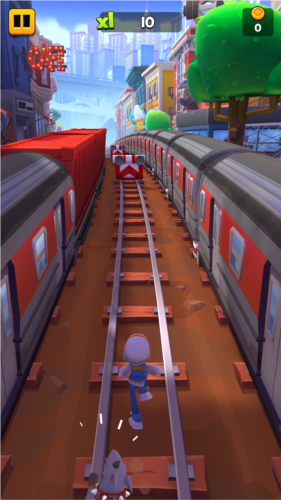 地铁跑酷滑板英雄流畅版本