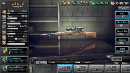 最后的希望僵尸狙击手最新无限金币水晶版