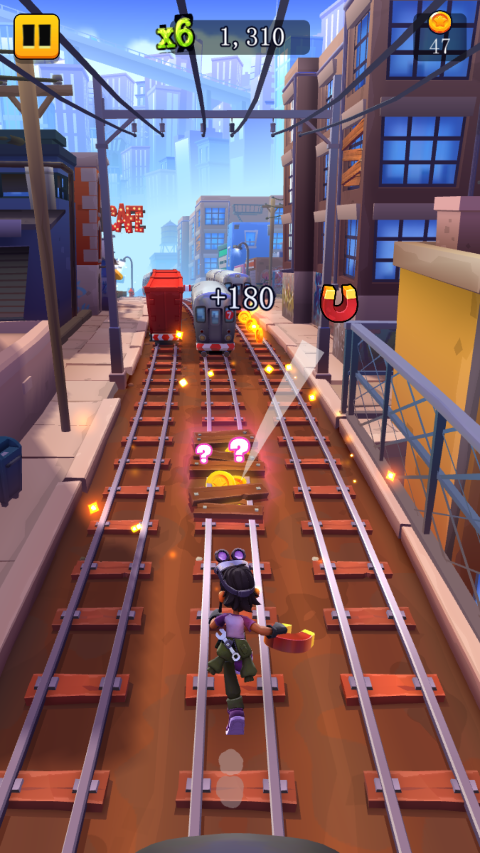 地铁跑酷2滑板英雄