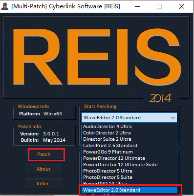 CyberLink WaveEditor(音频编辑工具)