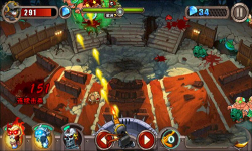横扫僵尸破解版无限金币钻石版