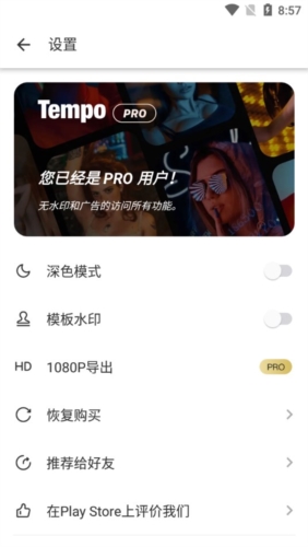 Tempo会员解锁版