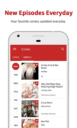 Lezhin漫画app