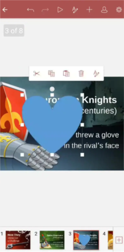 onlyoffice手机版开启形状填充
3