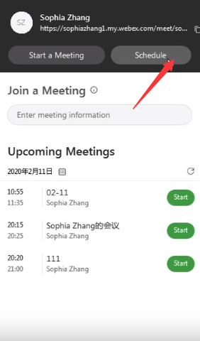 Cisco Webex MeetingsAPP