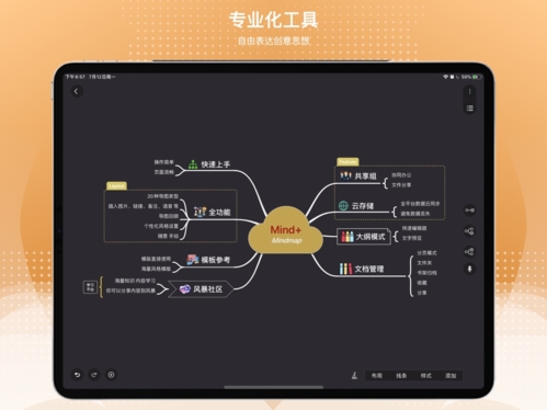 寻简Mind+思维导图