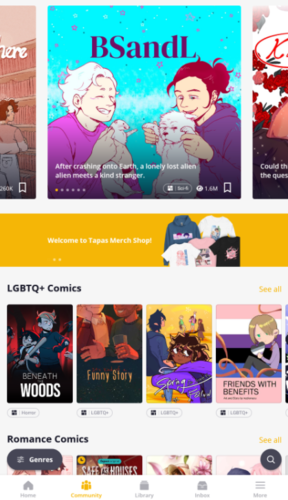 Tapas漫画国际版