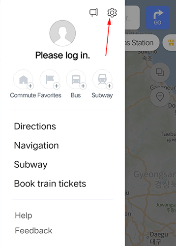 NAVER地图中文版