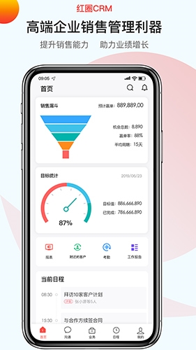 红圈CRM+app