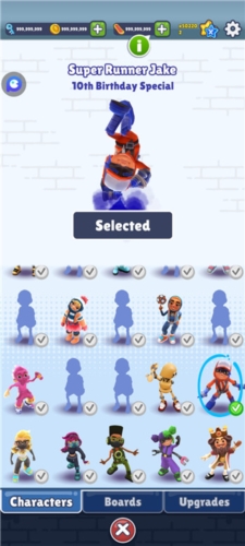 地铁跑酷国际服全皮肤全滑板2024版