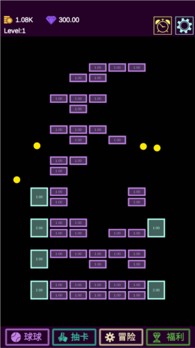 抽卡打砖块物理弹球手机版