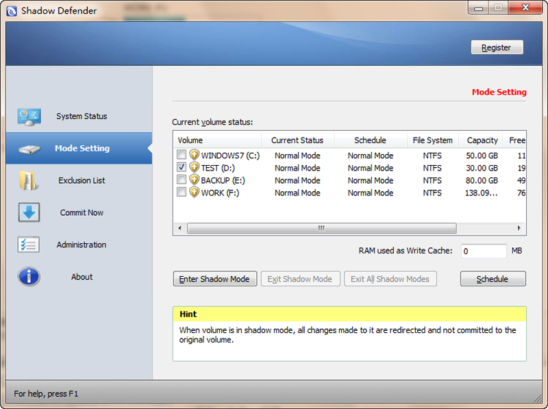 Shadow Defender (x64)