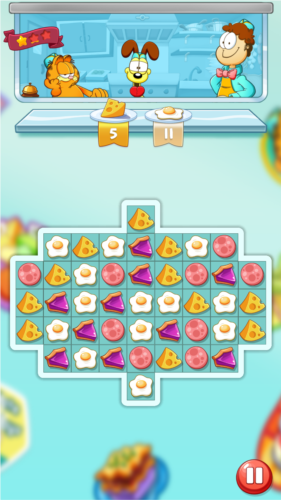 加菲猫快餐车免费金币版