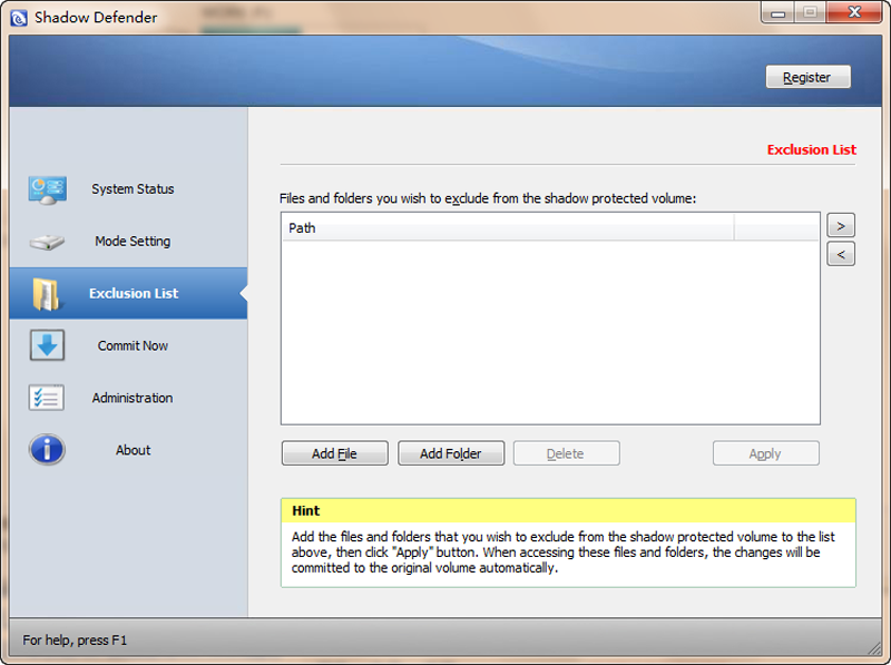 Shadow Defender (x64)
