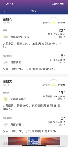 天气频道The Weather Channel